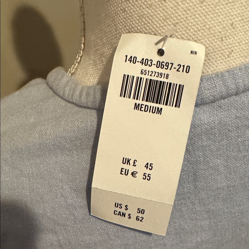 Abercrombie and Fitch NWT linen blend wide leg pull on cropped pants. - Picture 11 of 11